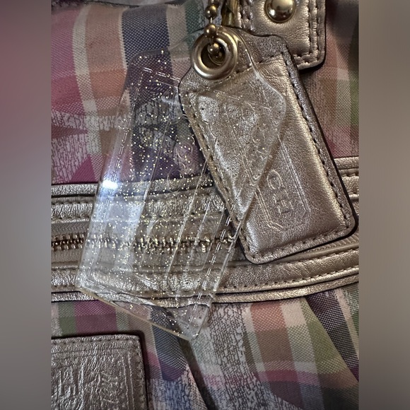 Large sized Coach Poppy multi-colored Spring edition Tote bag - Picture 3 of 16